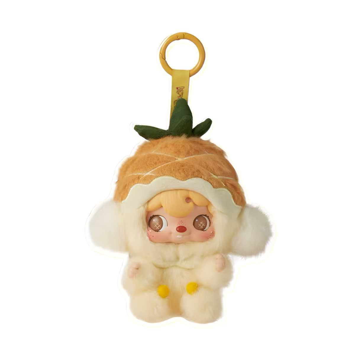 Pouka Pouka Mini Pineapple Series Vinyl Plush Pendant