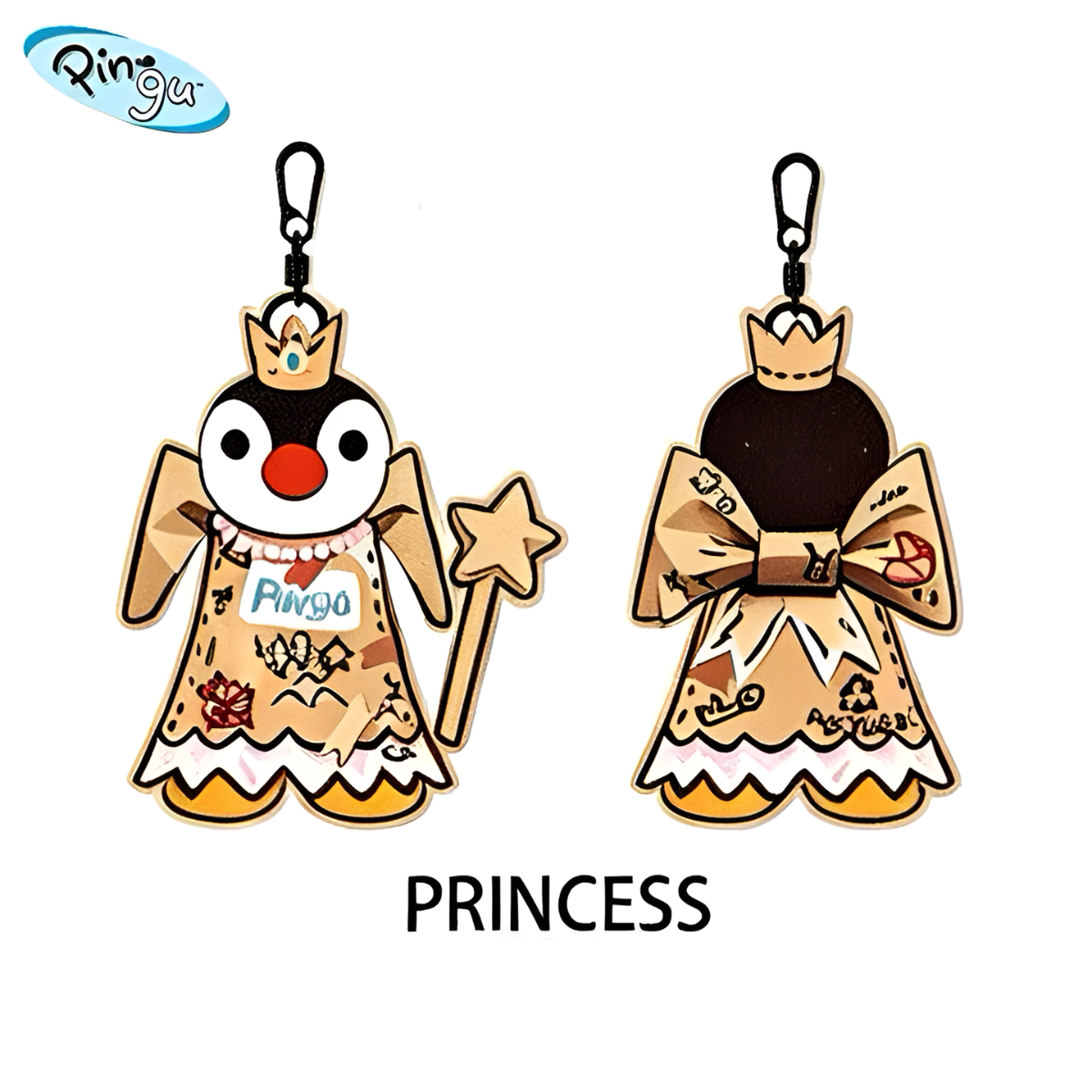 Pingu Cardboard Box Fairy Tale Series Plush Keychain Blind Box