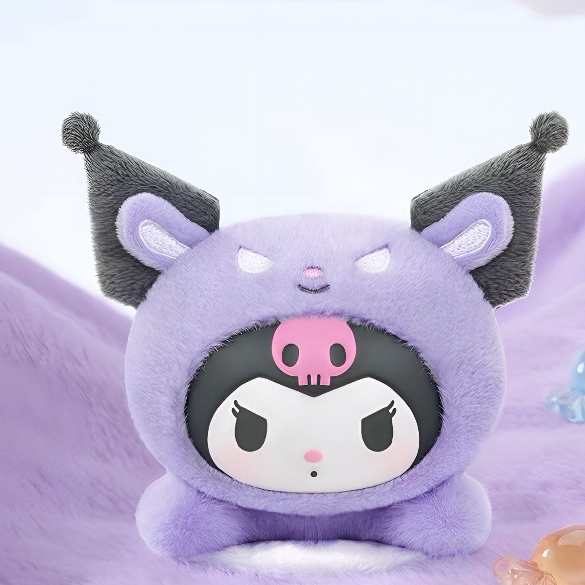 Sanrio Characters Sweet Whispers Stickers Series Plush Charm Blind Box