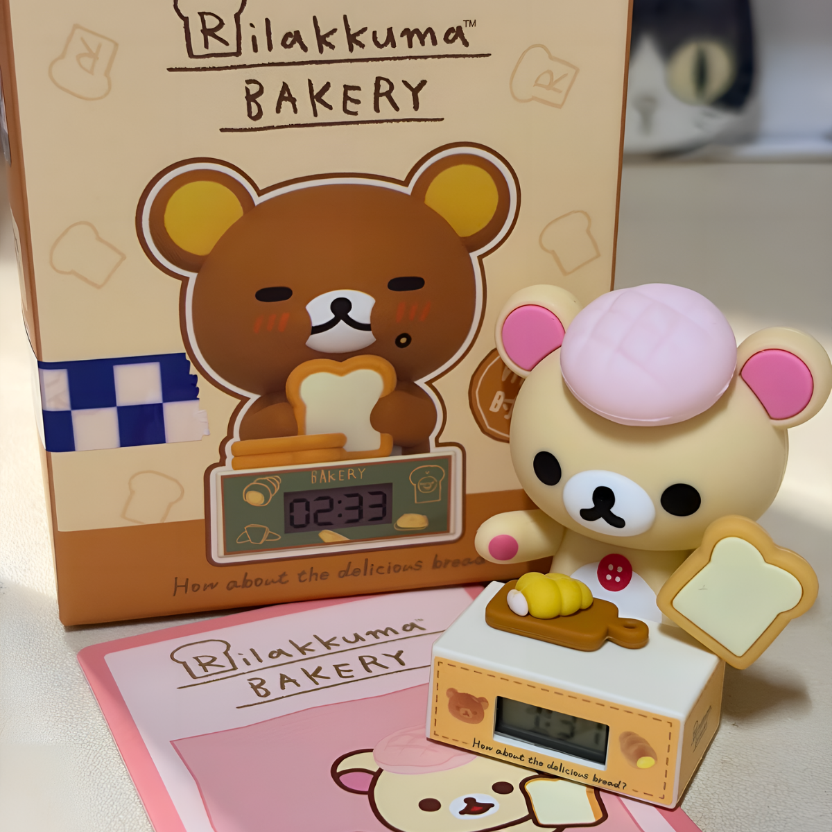 Rilakkuma Bakery Series mini Clock Blind Box