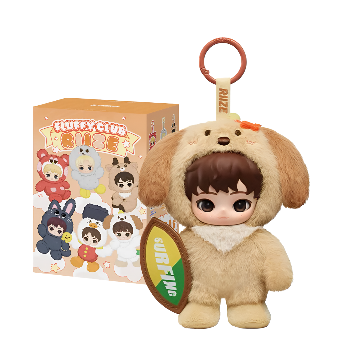 RIIZE Fluffy Club Series Vinyl Plush Doll Pendant
