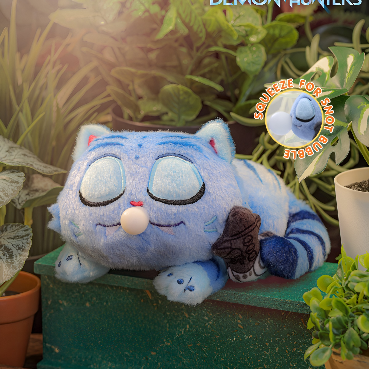 Kpop Demon Hunters Derpy Cosbi Plush Keychain Collection