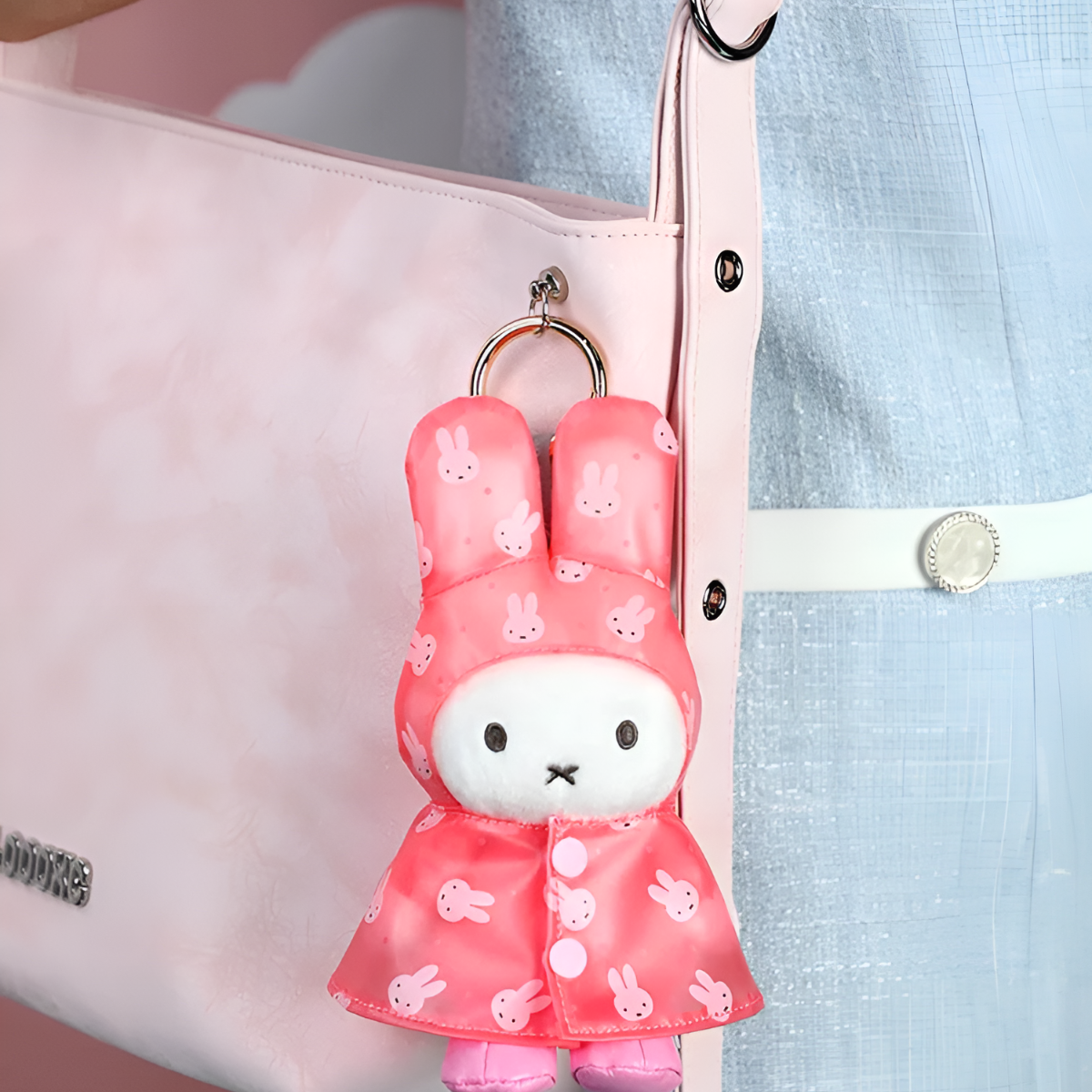 Miffy Raincoat Series Plush Pendants Blind Box