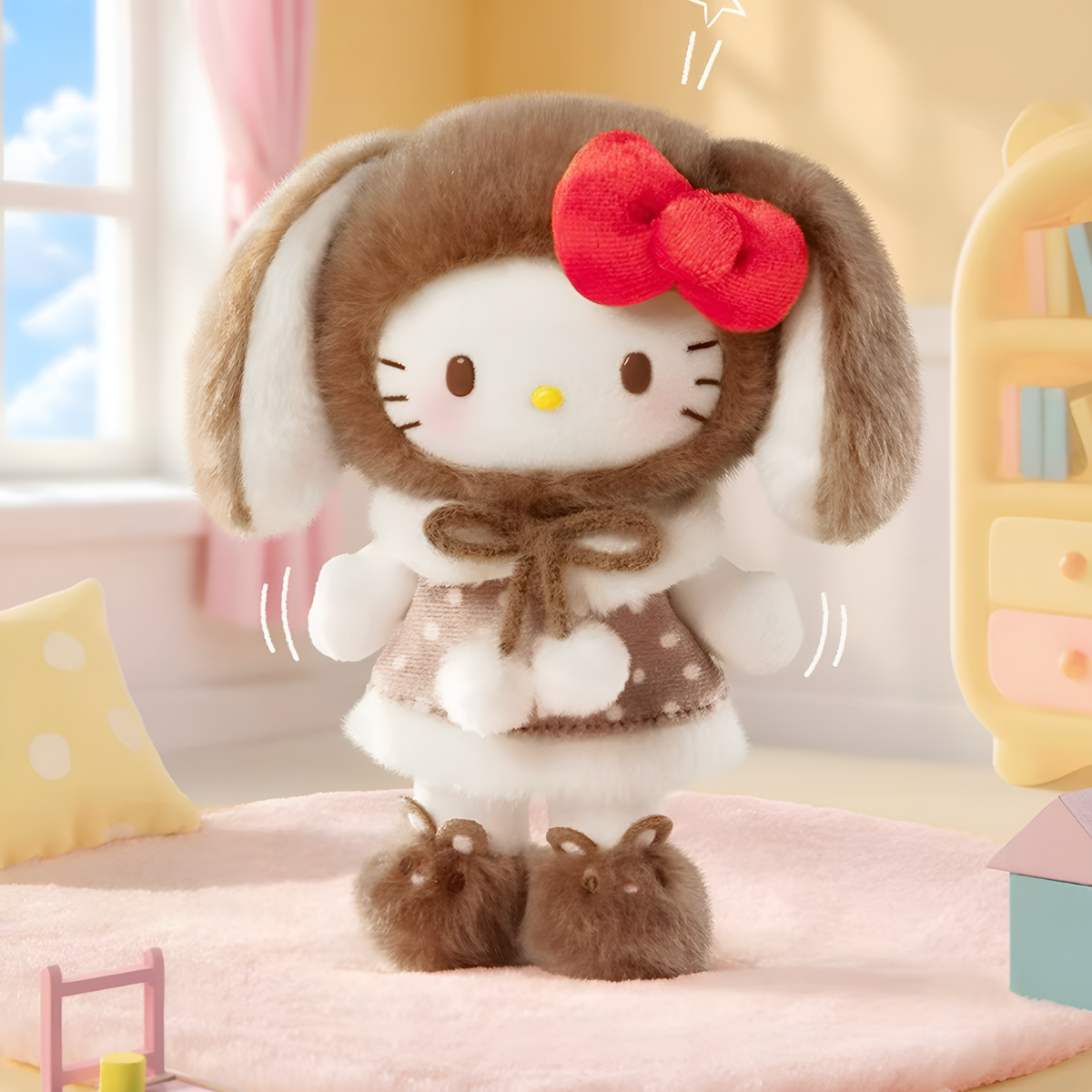 Hello Kitty Lop Ear Bunny Series Plush Pendant Blind Box