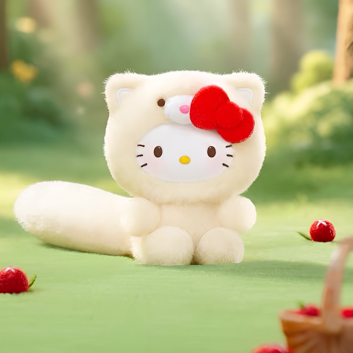 Hello Kitty Healing Forest Series Plush Pendant Blind Box