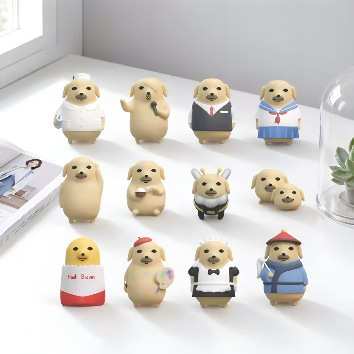 Nudaeng Mini Bean Figures Blind Box