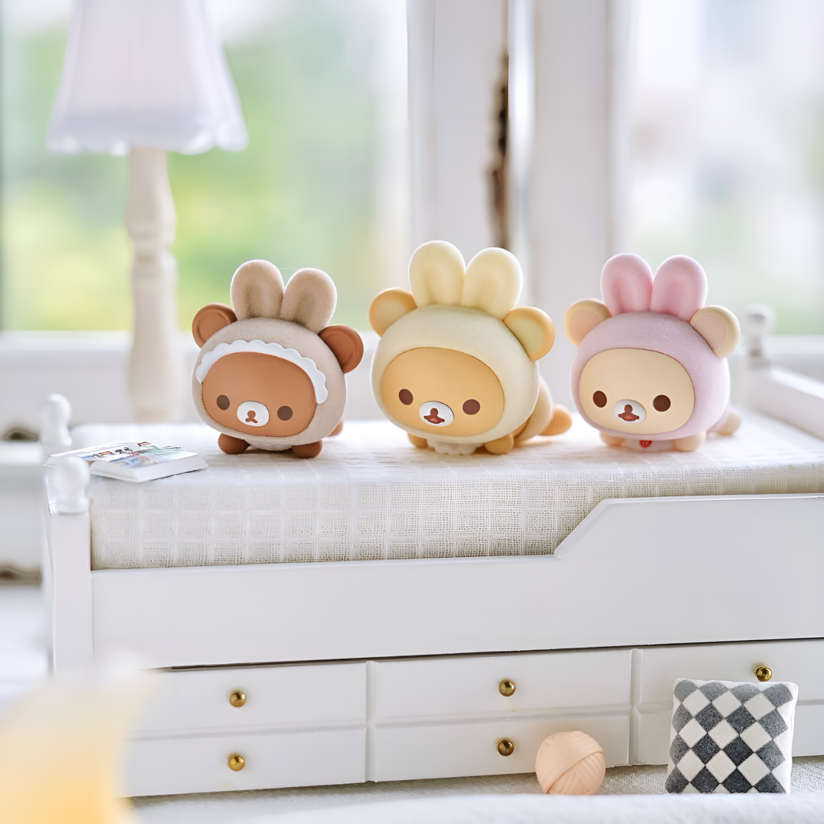 Rilakkuma Minna de Usausababy Series Figures Blind Box