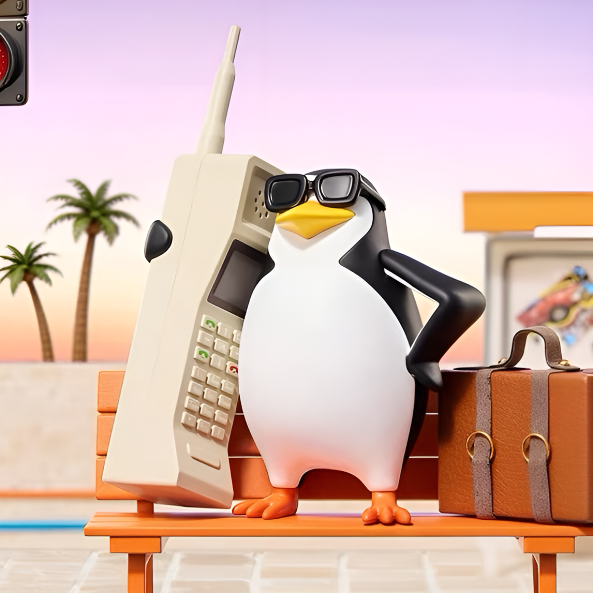 William Tell Penguin Series Figures Blind Box