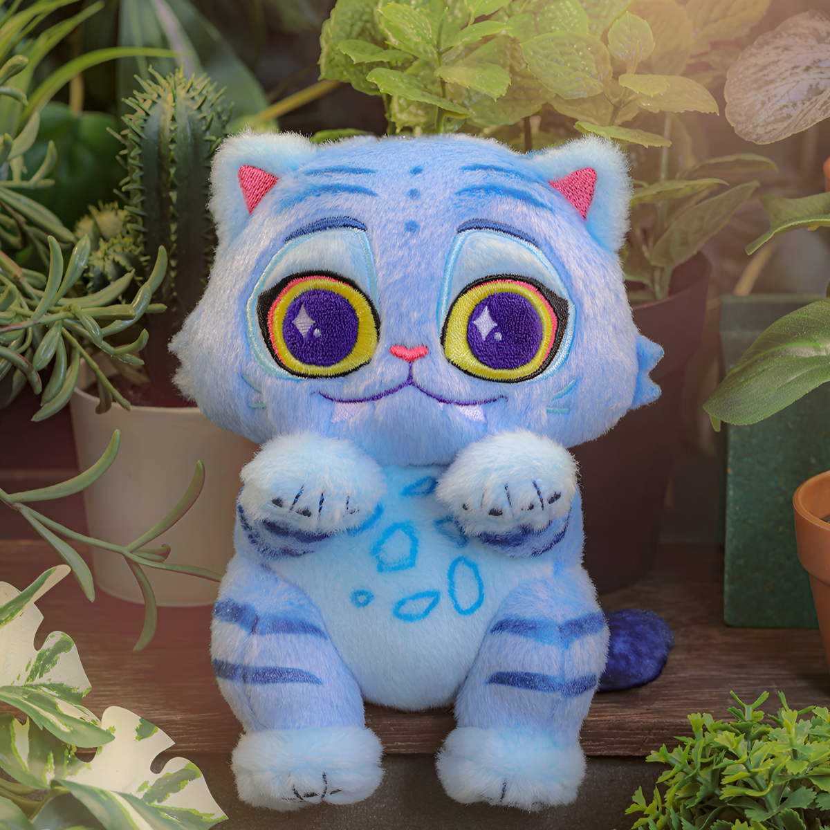 Kpop Demon Hunters Derpy Cosbi Plush Keychain Collection