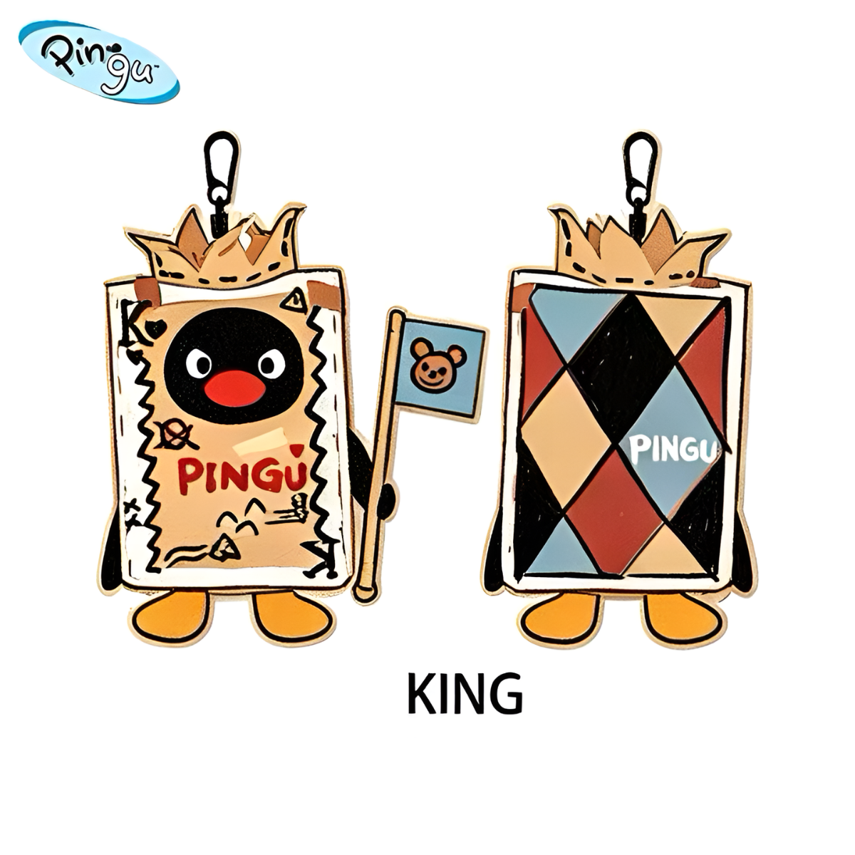 Pingu Cardboard Box Fairy Tale Series Plush Keychain Blind Box