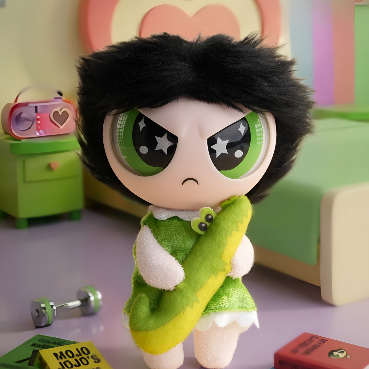 The Powerpuff Girls Good Morning Towns Ville Plush Pendant Blind Box