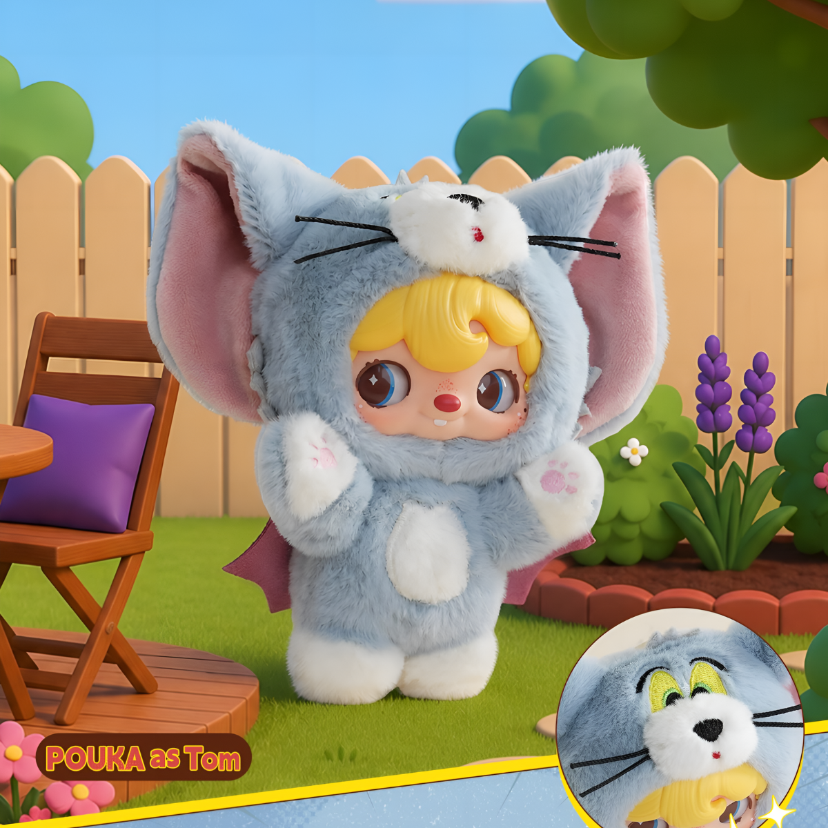 Tom and Jerry x Pouka Pouka Vinyl Plush Pendant Blind Box