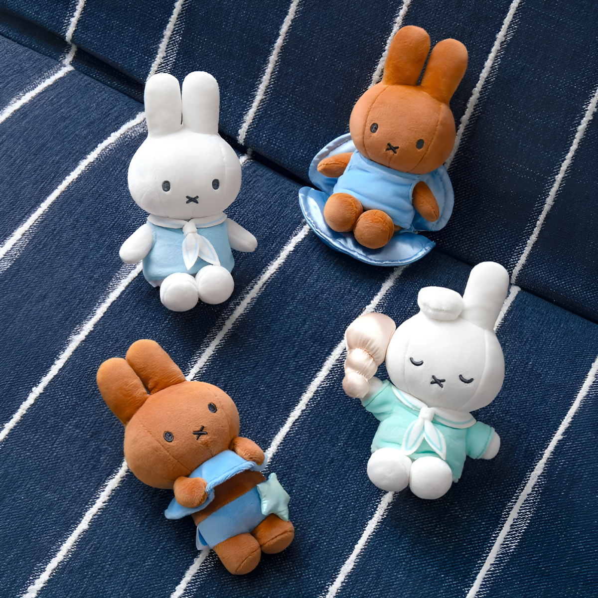 Miffy Blue Vacation Dreamy Island Series Plush Pendant