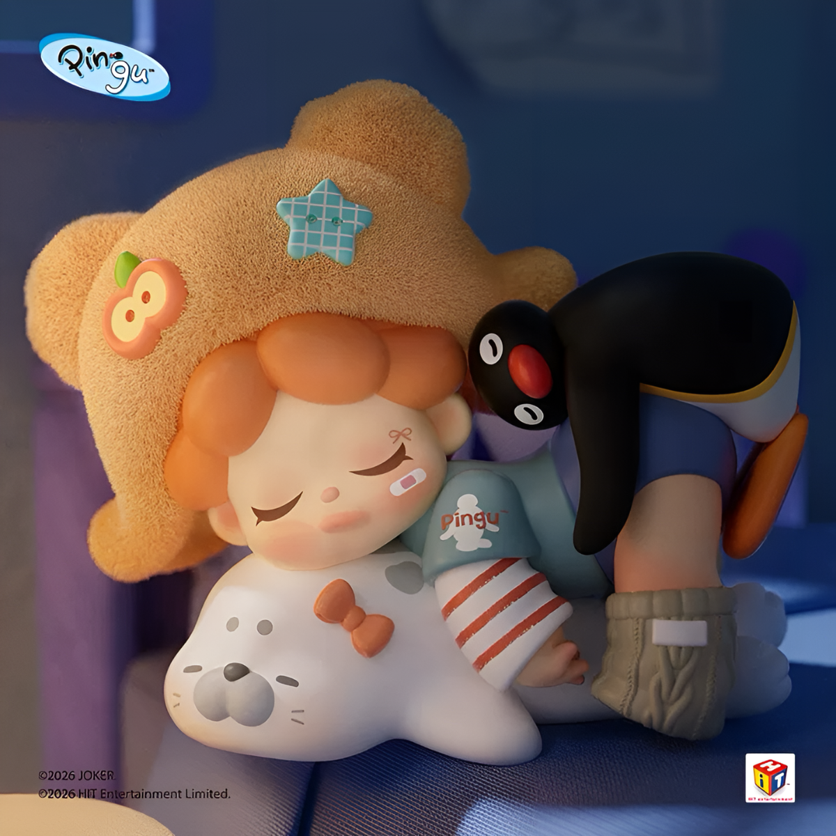 Pingu 45th Anniversary Adventure with Pingu Series Figures Blind Box