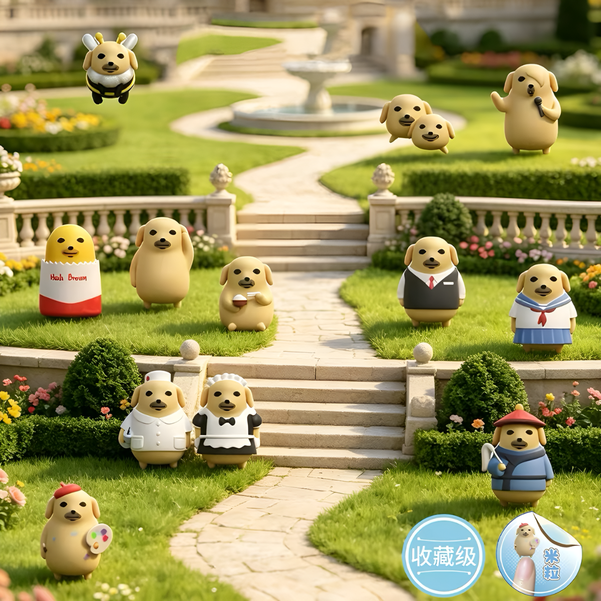 Nudaeng Mini Bean Figures Blind Box