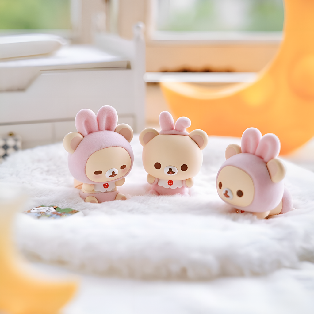 Rilakkuma Minna de Usausababy Series Figures Blind Box