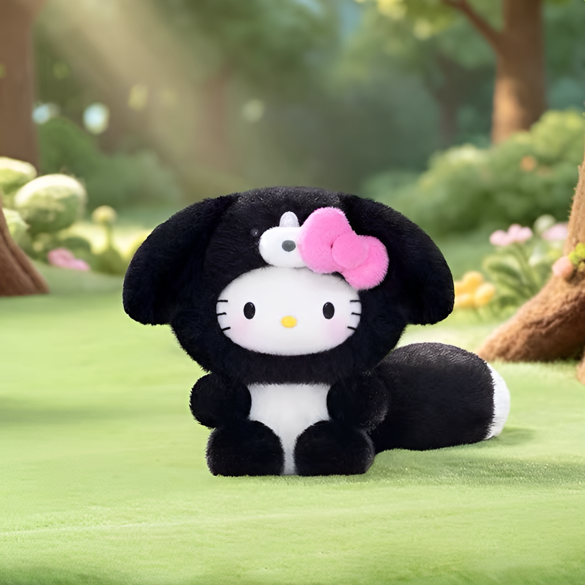 Hello Kitty Healing Forest Series Plush Pendant Blind Box