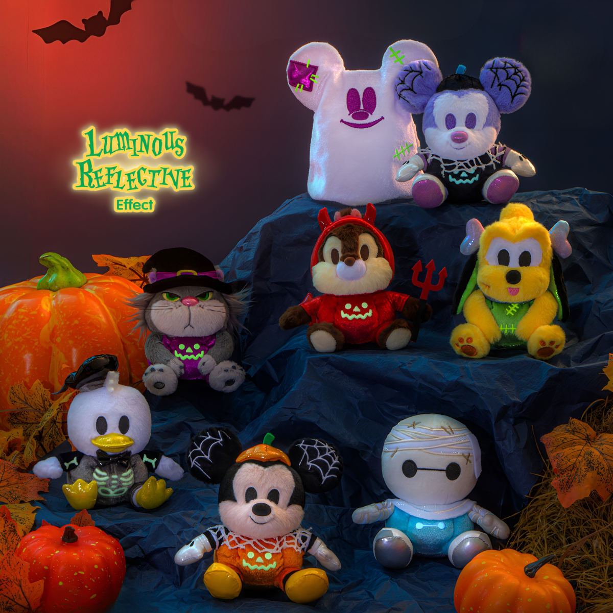 Ghost's Night Out Series Cosbi Plush Keychain Collection