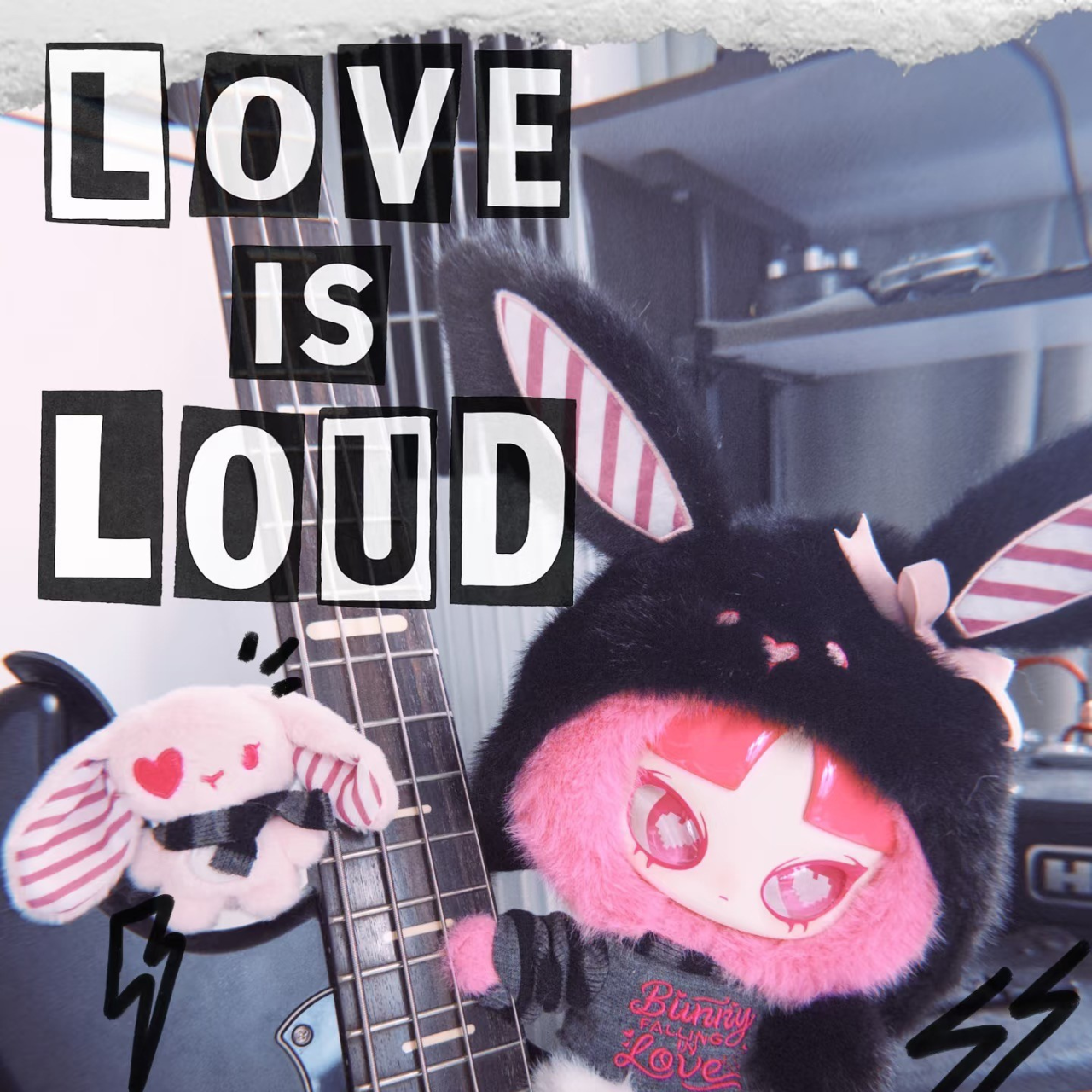 INN'S 520 Bunny Falling in LOVE Limited Plush