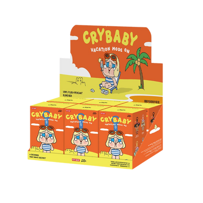 [PREORDER] CRYBABY Vacation Mode On Series-Vinyl Plush Pendant Blind Box