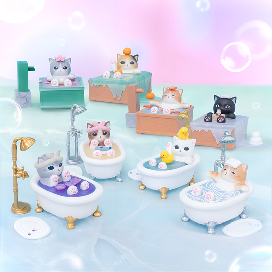 mofusand GPSBOX Nice Bath Meow Figure Collection