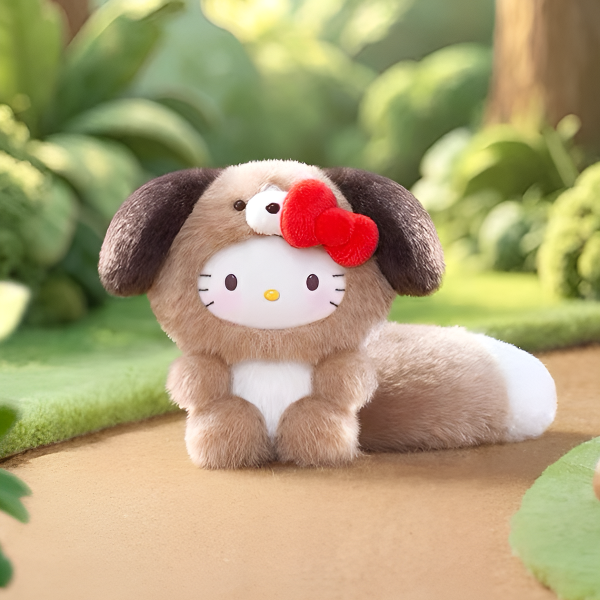 Hello Kitty Healing Forest Series Plush Pendant Blind Box