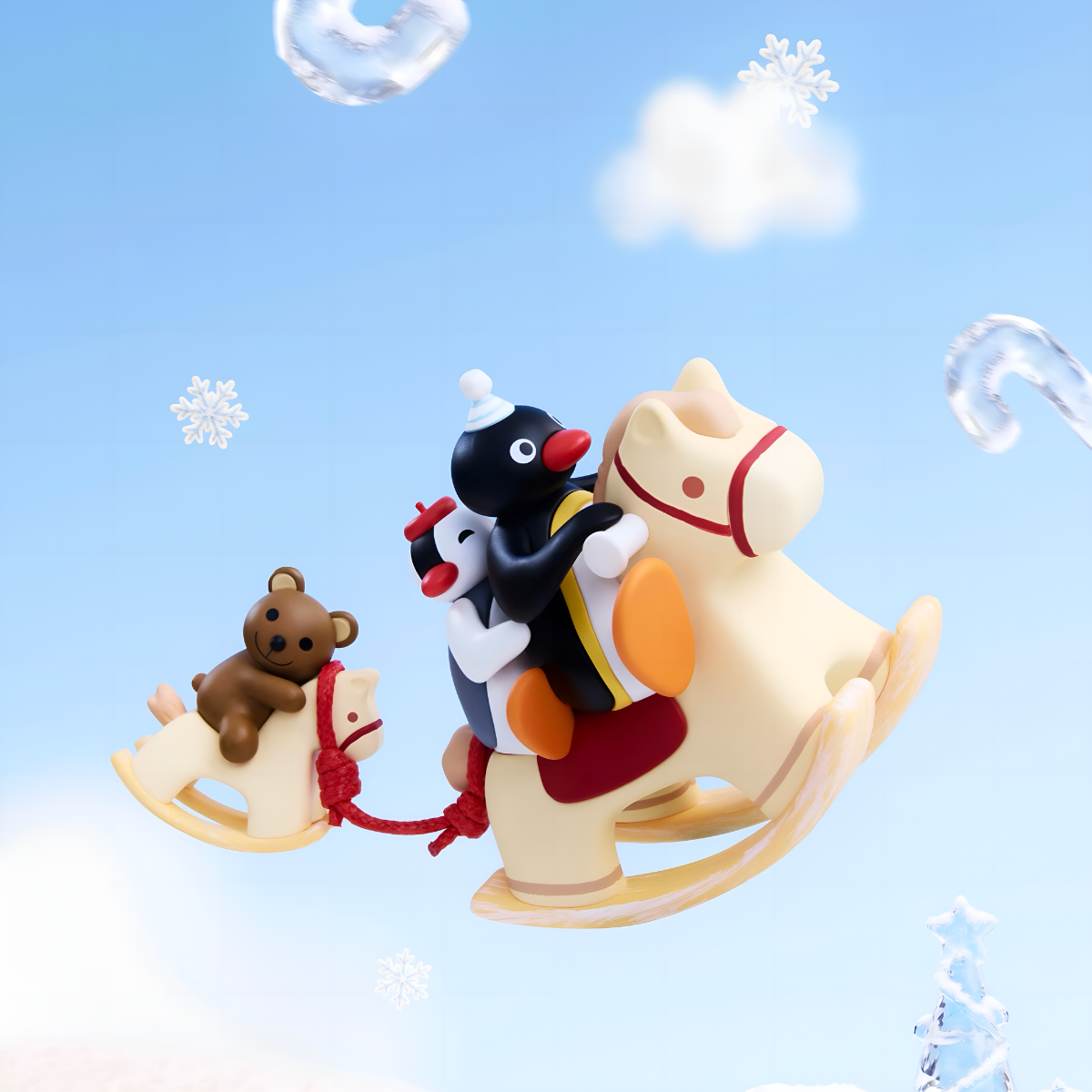 Pingu 45th Anniversary Adventure with Pingu Series Figures Blind Box
