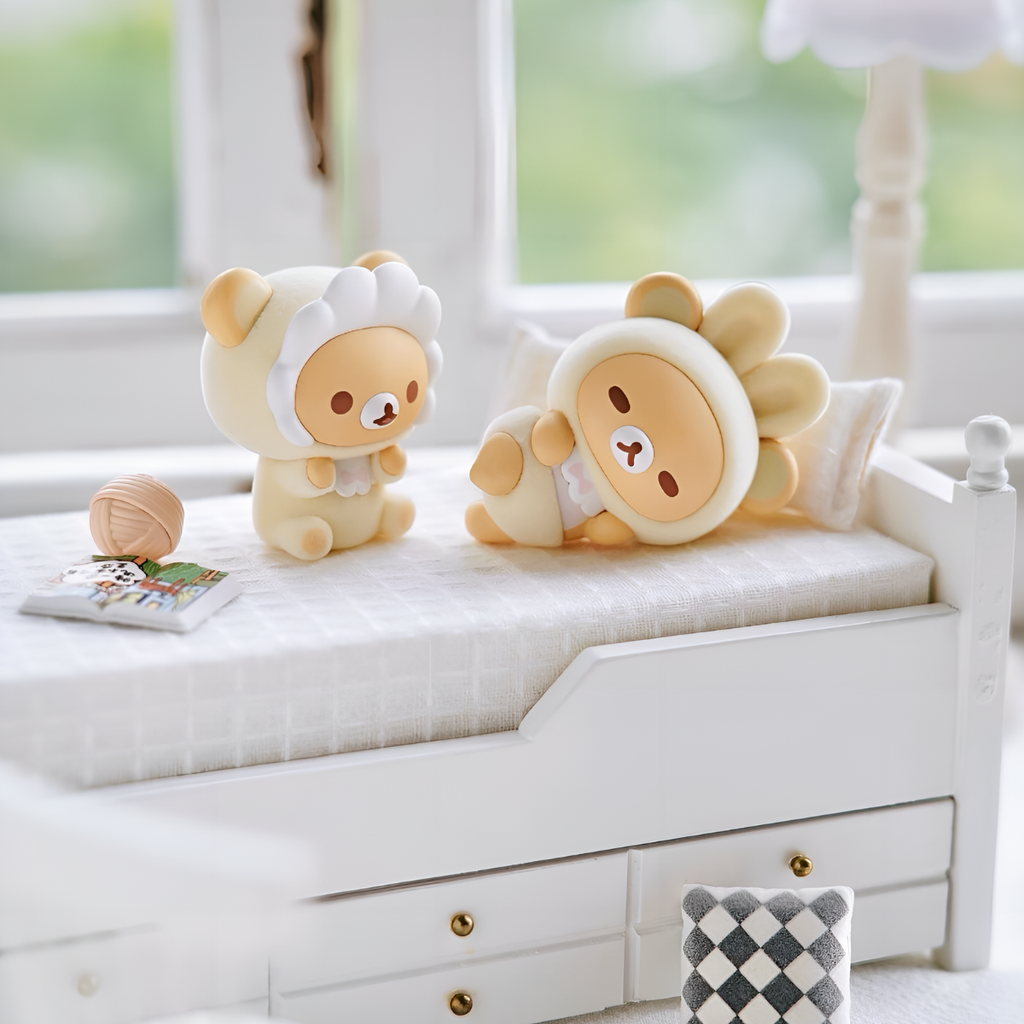 Rilakkuma Minna de Usausababy Series Figures Blind Box