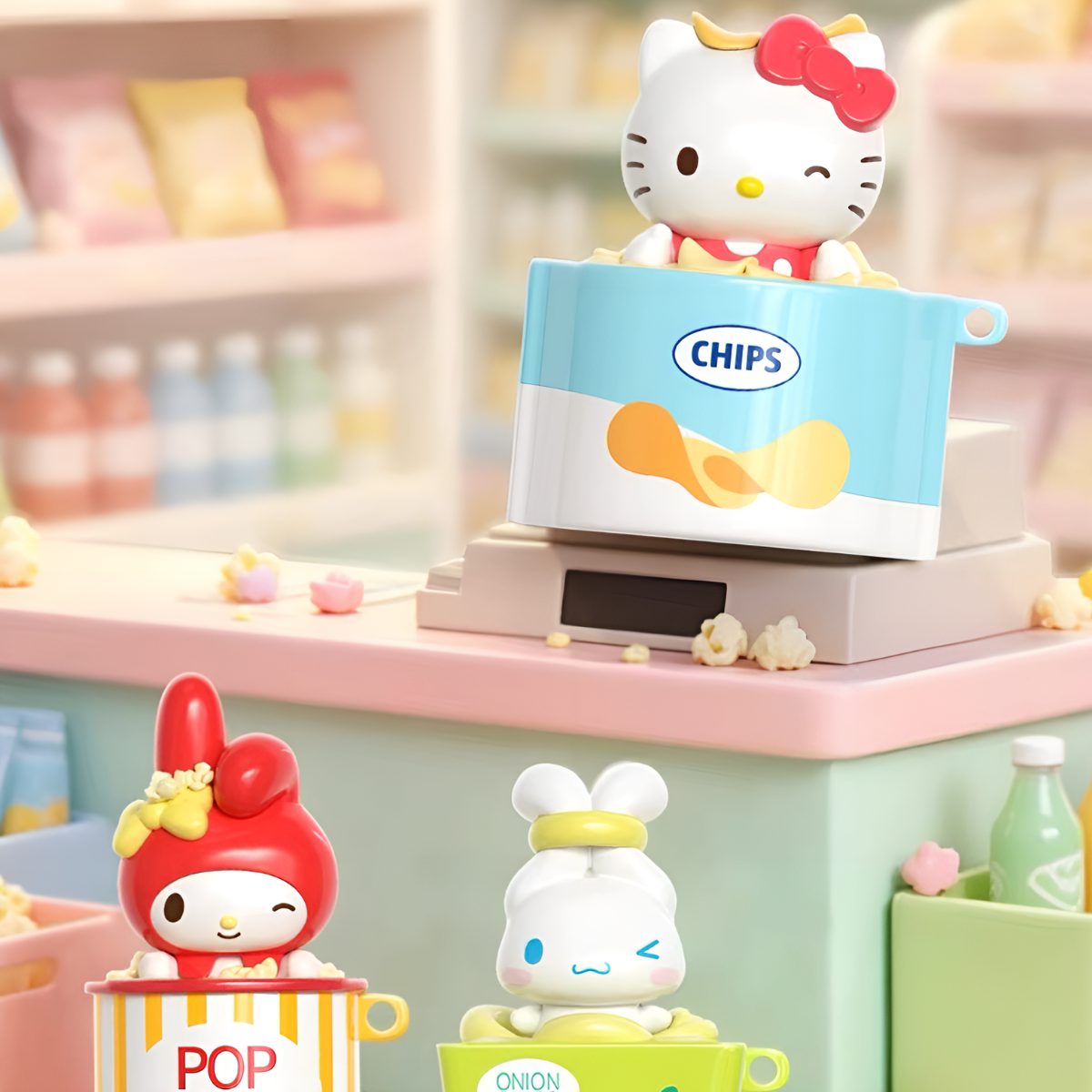 Sanrio Characters Snack Series Figures Blind Box