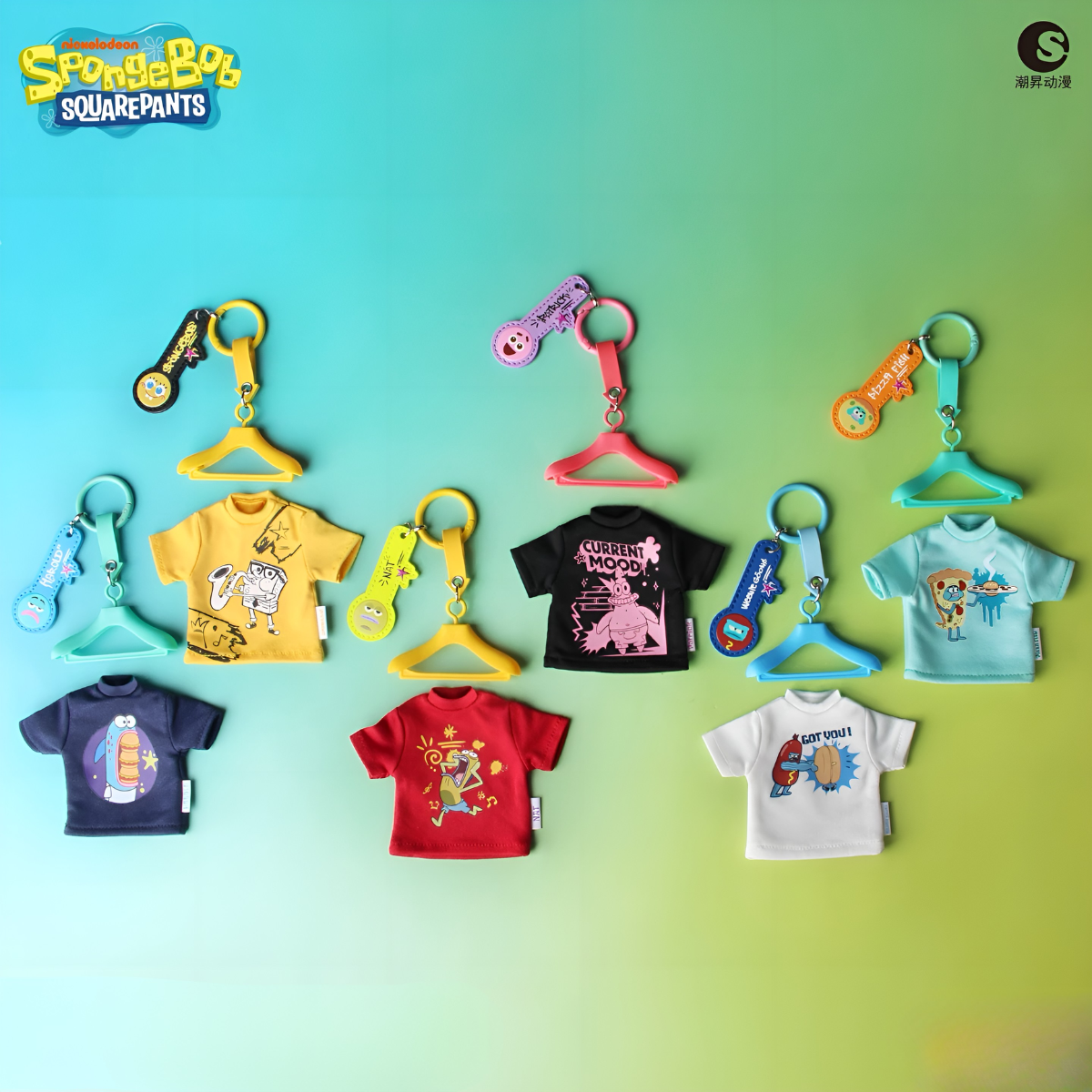 Spongebob Squarepants Mini Fashion Show Series Keychains Blind Box