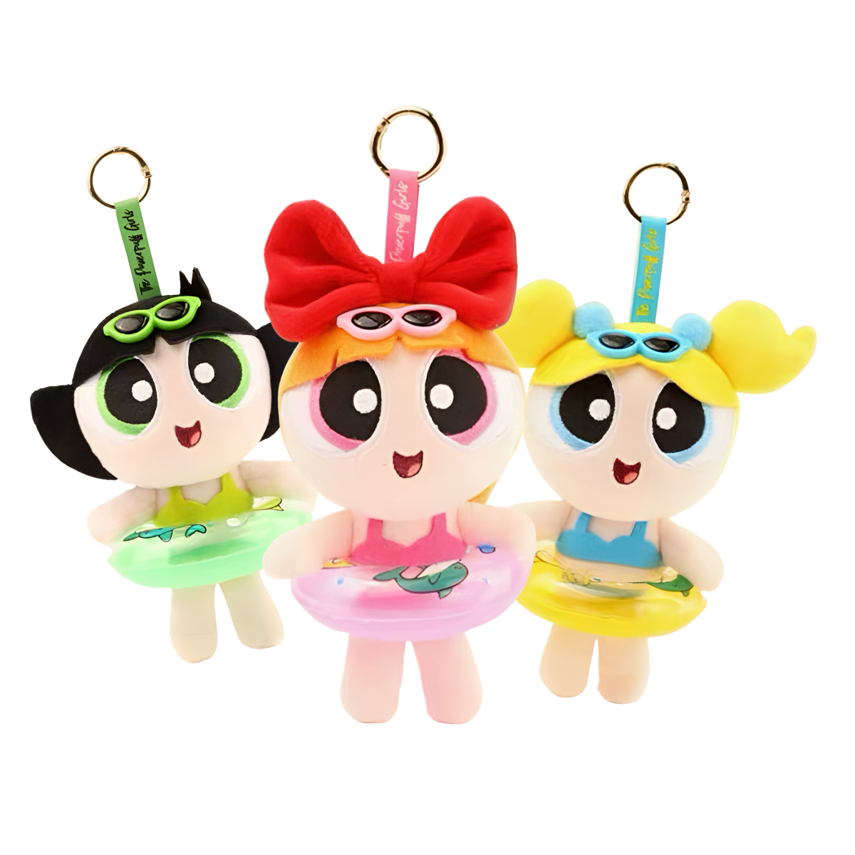 The Powerpuff Girls Summer Party Series Plush Pendant