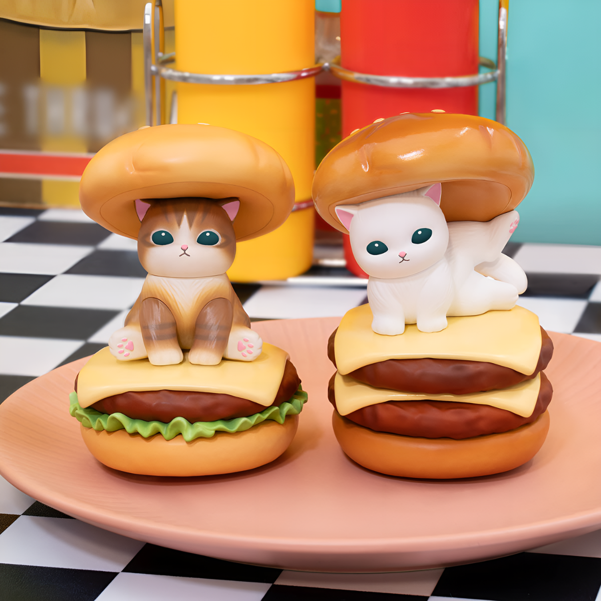 mofusand GPS BOX Hamburger Meow Figure Collection