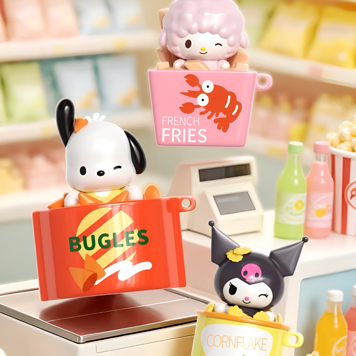 Sanrio Characters Snack Series Figures Blind Box