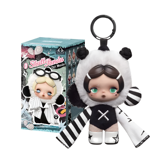 SKULLPANDA Off Mode Series Plush Doll Pendant