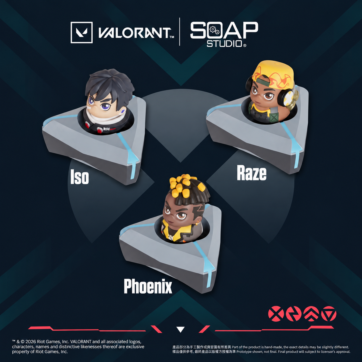 VL800A Valorant Keycaps Blind Box