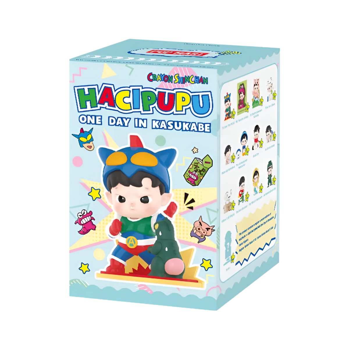 HACIPUPU × CRAYON SHINCHAN One Day in Kasukabe Series Figures