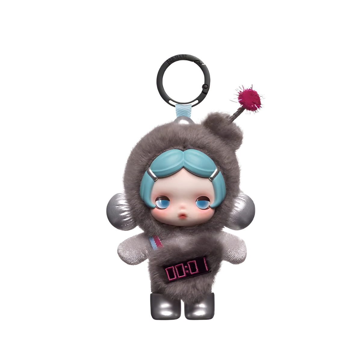 SKULLPANDA Off Mode Series Plush Doll Pendant