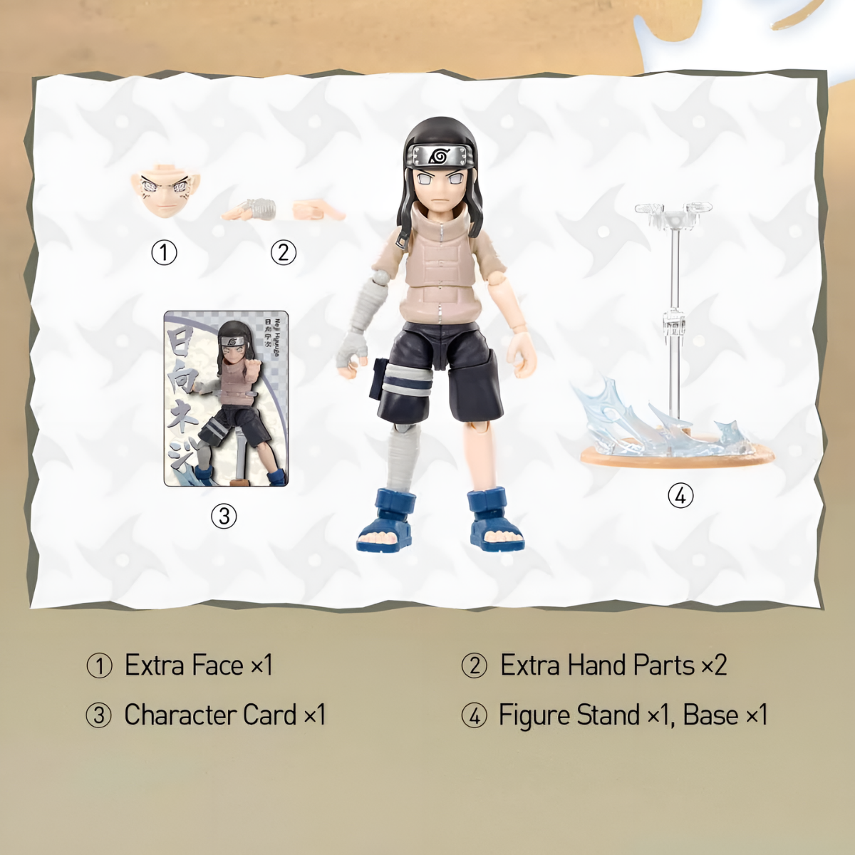 POP Action Classic NARUTO-Chunin NAME Exam Arc Series Figures