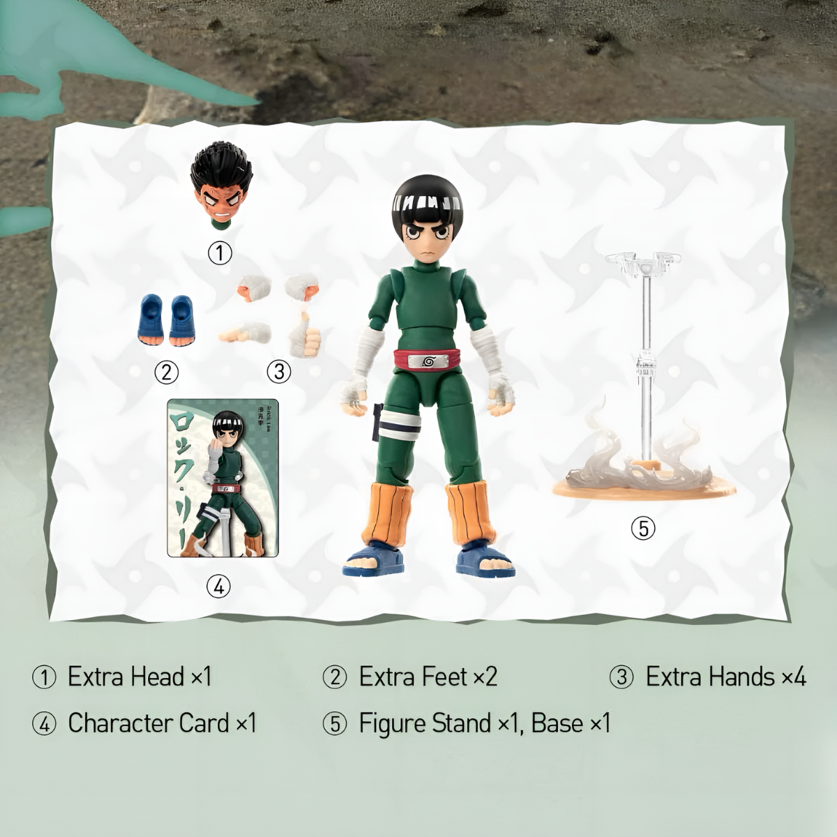 POP Action Classic NARUTO-Chunin NAME Exam Arc Series Figures