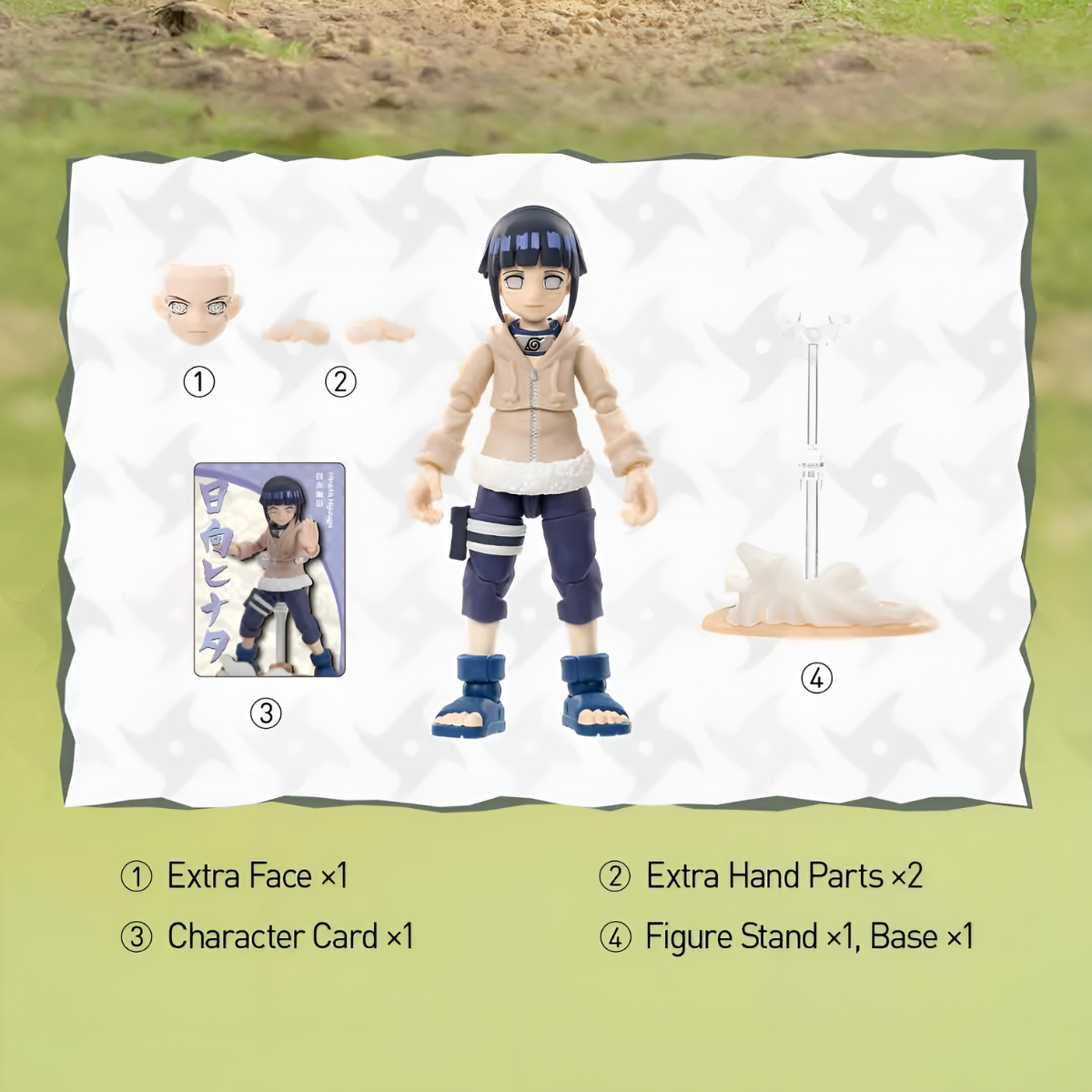 POP Action Classic NARUTO-Chunin NAME Exam Arc Series Figures