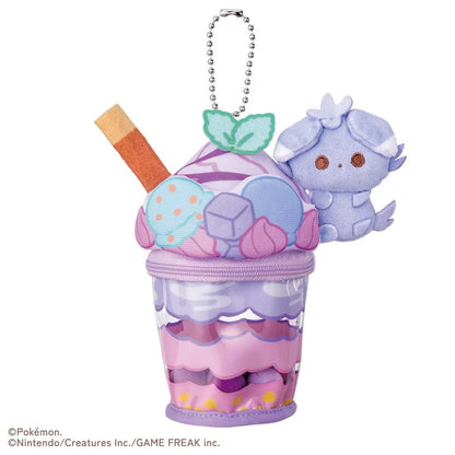 Pokemon Pokepeace Espurr Blueberry Parfait Plush Charm