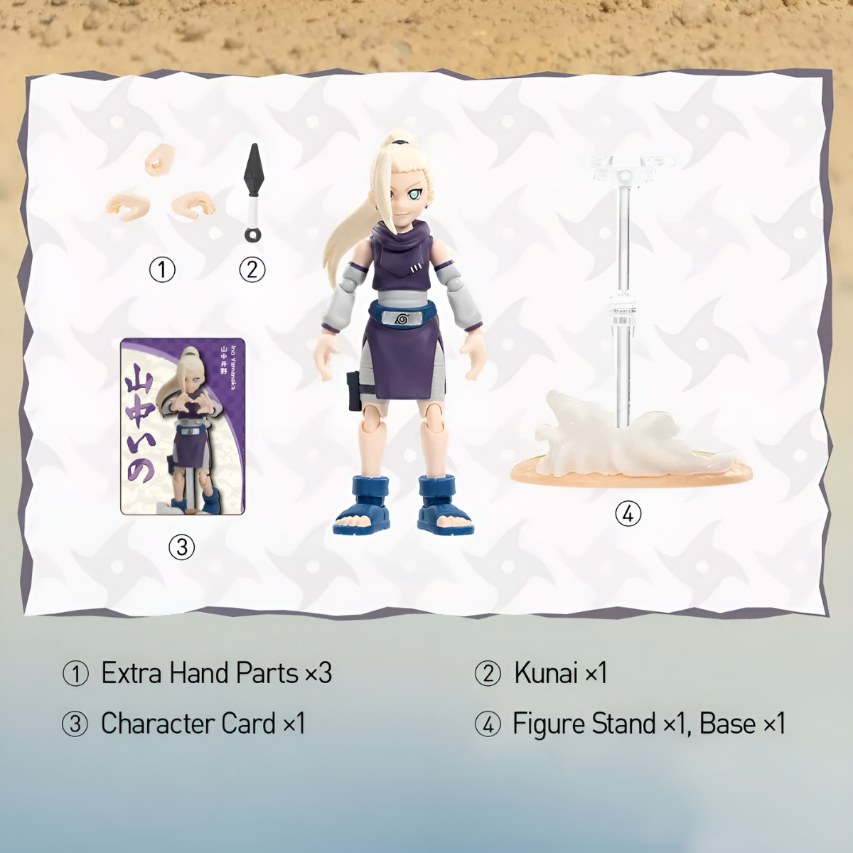 POP Action Classic NARUTO-Chunin NAME Exam Arc Series Figures