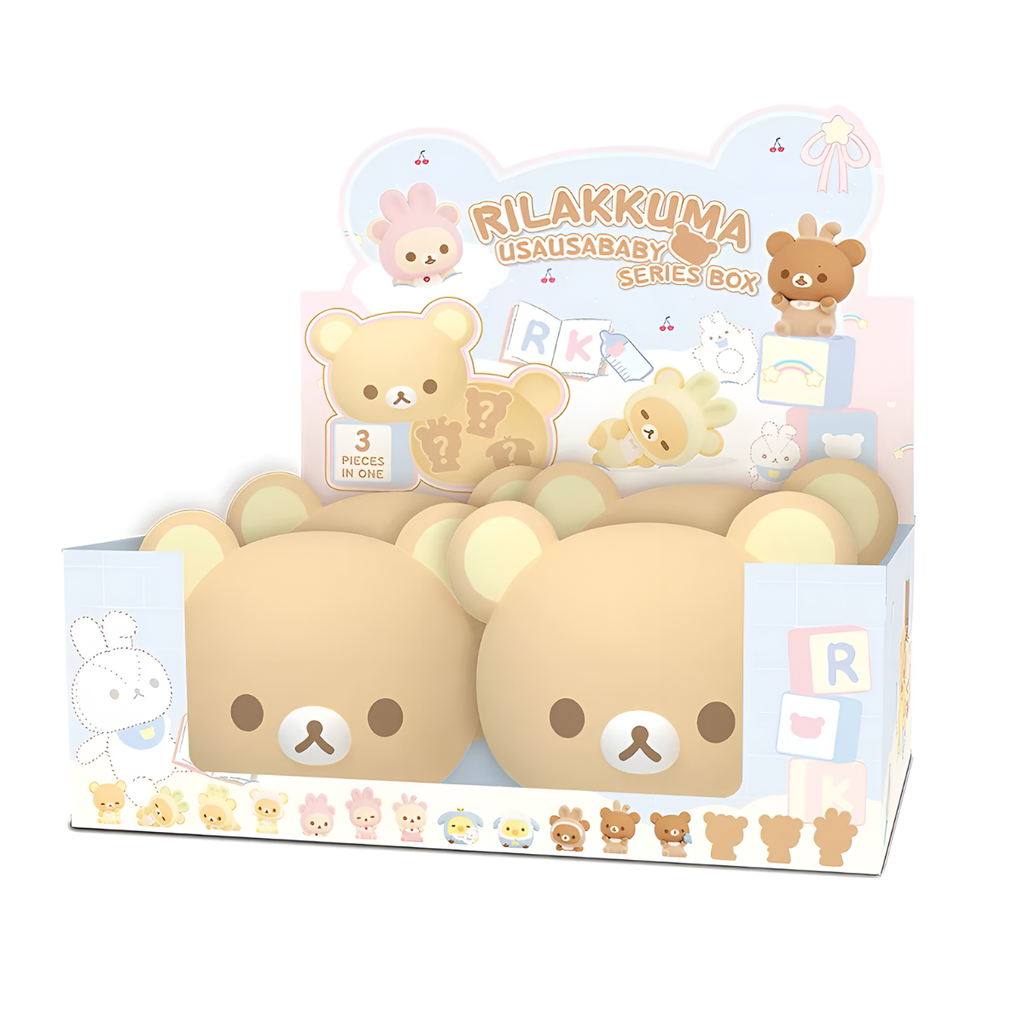 Rilakkuma Minna de Usausababy Series Figures Blind Box