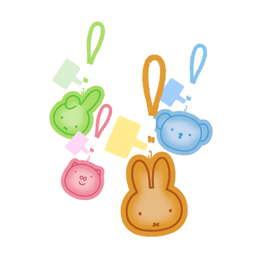 Miffy Cookie Sandwich Plush Pendant Size: Height about 5.5-6.5cm