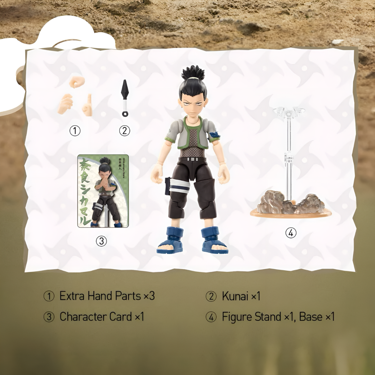 POP Action Classic NARUTO-Chunin NAME Exam Arc Series Figures