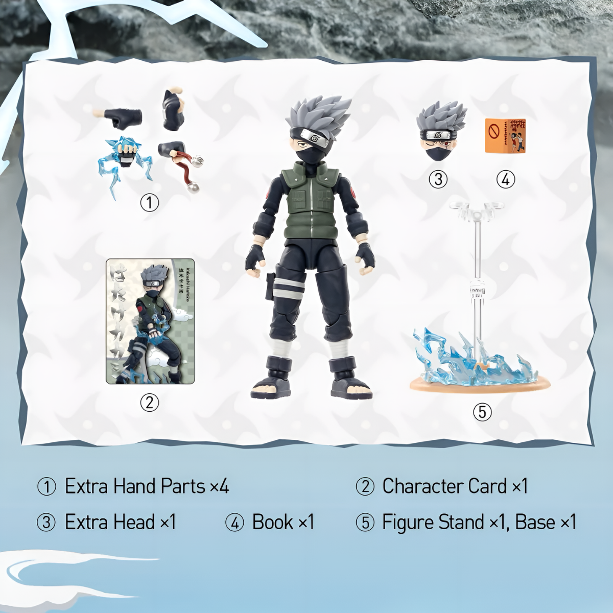 POP Action Classic NARUTO-Chunin NAME Exam Arc Series Figures