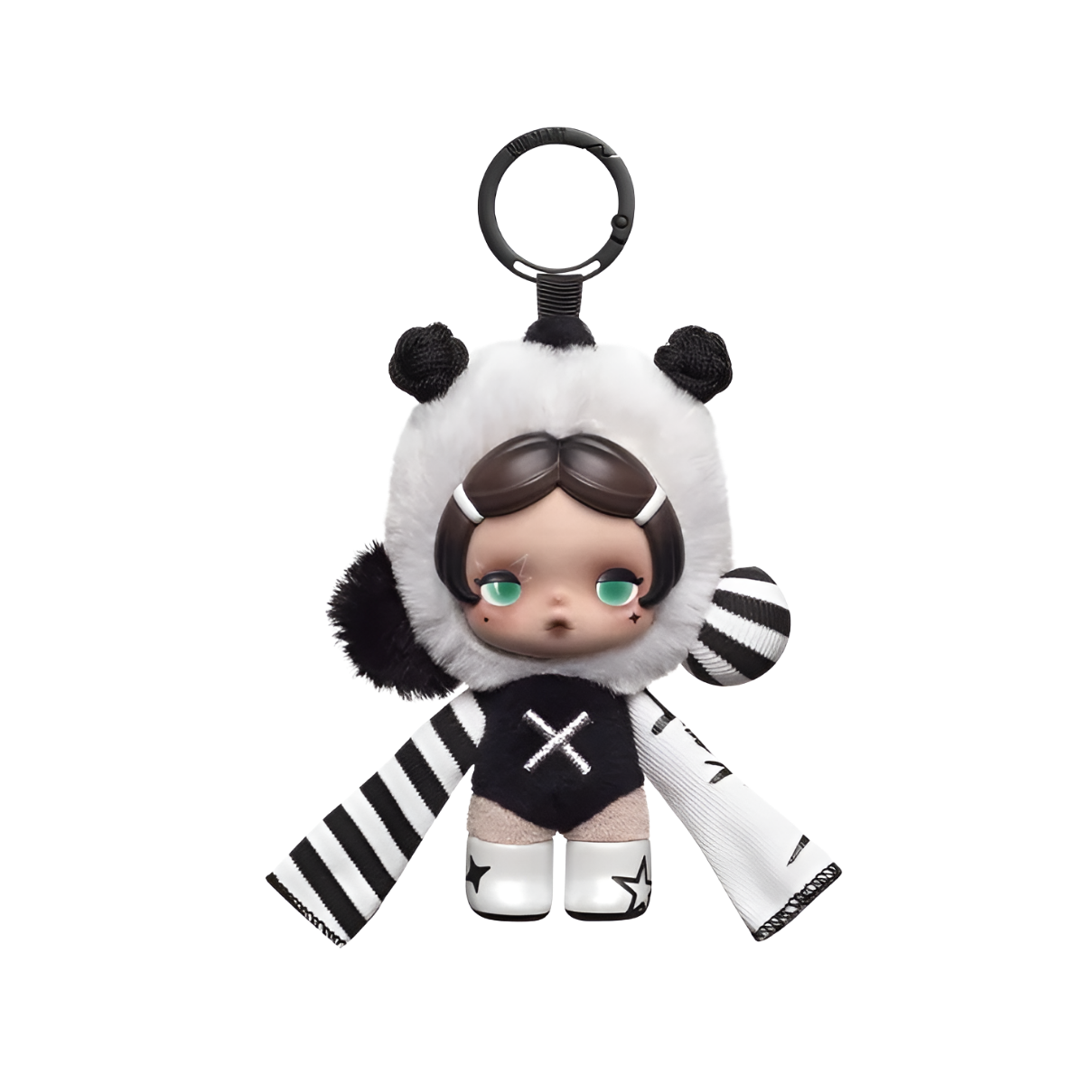 SKULLPANDA Off Mode Series Plush Doll Pendant