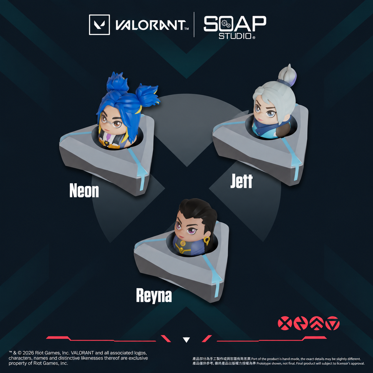 VL800A Valorant Keycaps Blind Box