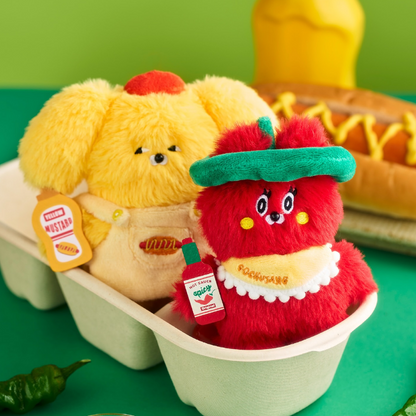 WASABI BEAR Flavor Series Plush Keychain Blind Box