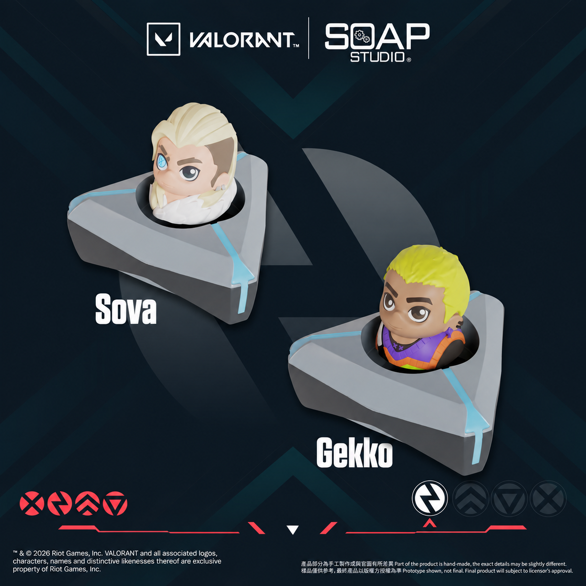 VL800A Valorant Keycaps Blind Box